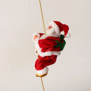Boneco Papai Noel que Sobe e Desce - Magia Natalina em Movimento