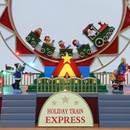 Enfeite Roda Gigante Natalino Natal Papai Noel Led Musical